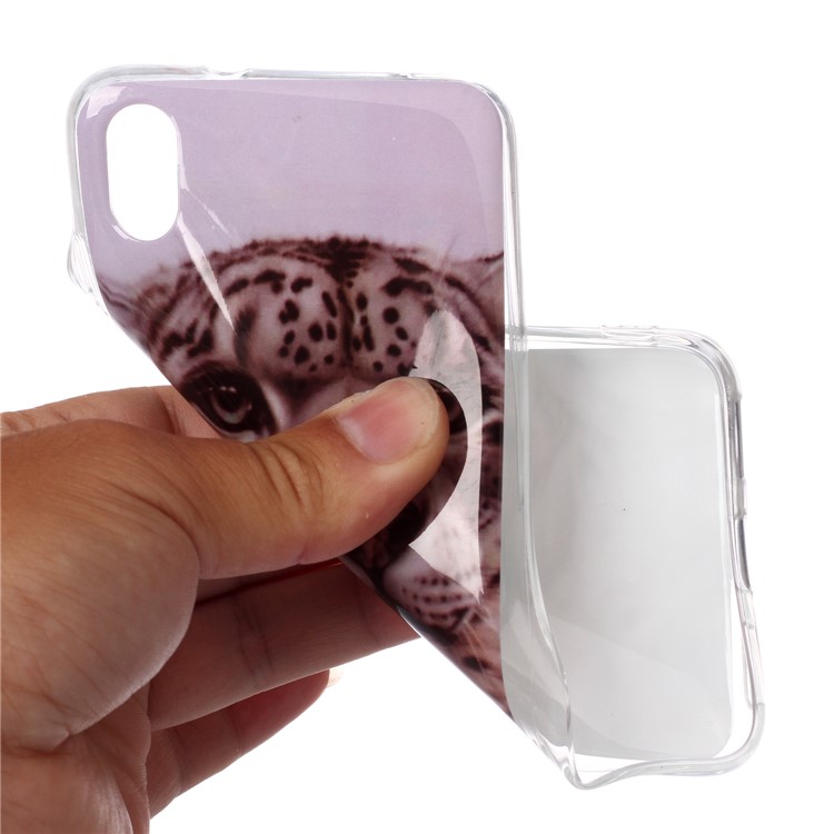 Pattern Printing IMD TPU Case for Xiaomi Redmi 7A - Leopard-6