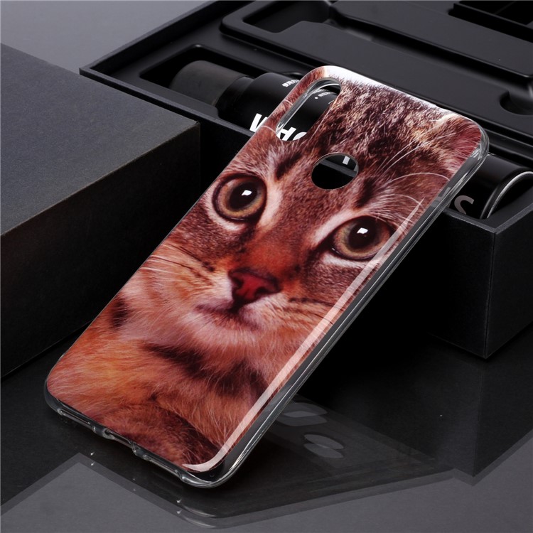 Pattern Printing IMD TPU Protective Cell Phone Casing for Xiaomi Redmi Note 7 / Note 7 Pro (India) / Note 7S - Cat-5