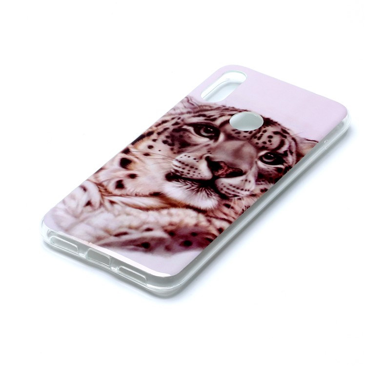 Pattern Printing IMD TPU Protective Cell Phone Casing for Xiaomi Redmi Note 7 / Note 7 Pro (India) / Note 7S - Leopard-3