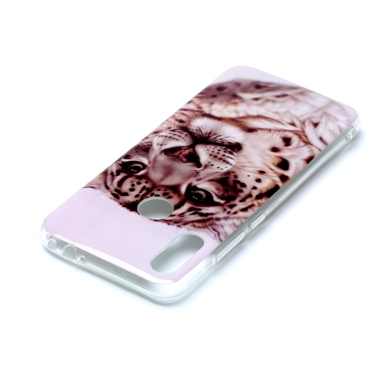 Pattern Printing IMD TPU Protective Cell Phone Casing for Xiaomi Redmi Note 7 / Note 7 Pro (India) / Note 7S - Leopard-4
