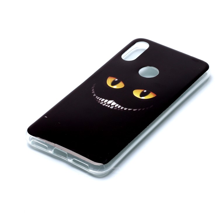 Pattern Printing IMD TPU Protective Cell Phone Casing for Xiaomi Redmi Note 7 / Note 7 Pro (India) / Note 7S - Smiling Monster-3