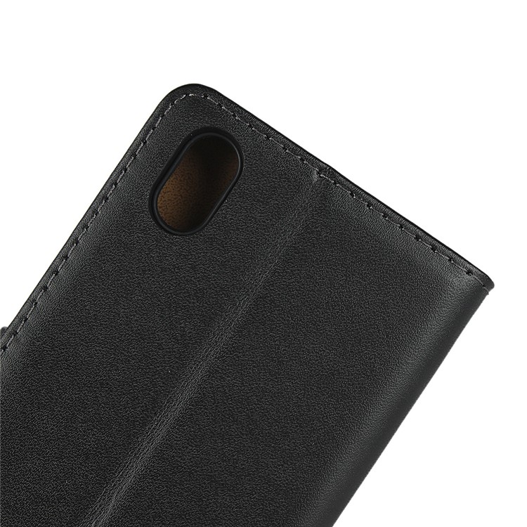 Genuine Leather Wallet Stand Phone Cover for Xiaomi Redmi 7A-9
