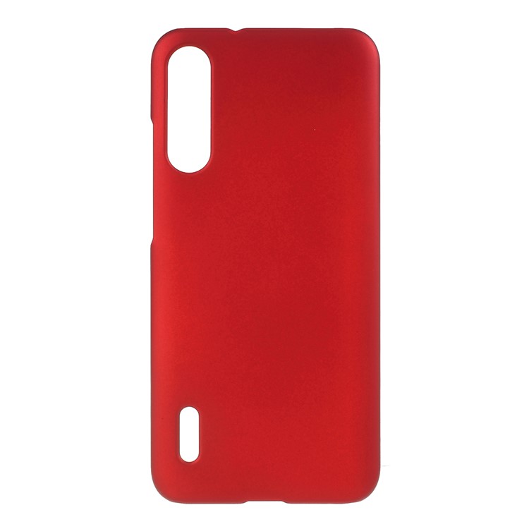 Rubberized Hard PC Case for Xiaomi Mi CC9e - Red-1
