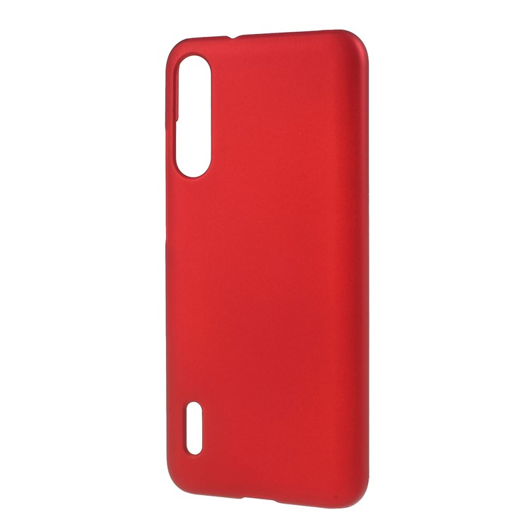 Rubberized Hard PC Case for Xiaomi Mi CC9e - Red-2