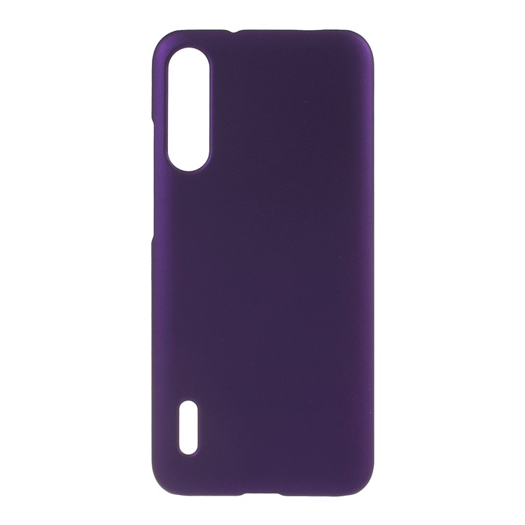 Rubberized Hard PC Case for Xiaomi Mi CC9e - Purple-1