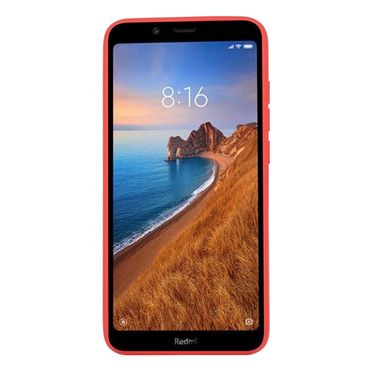 Armour Series Flexible Soft TPU Back Mobile Phone Case Cover for Xiaomi Redmi 7A - Red-2