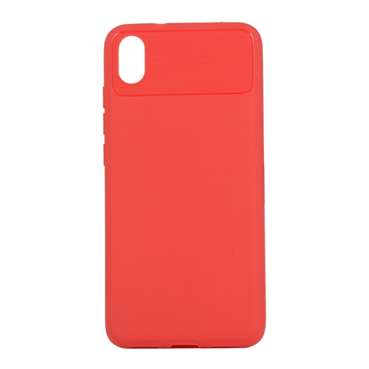 Armour Series Flexible Soft TPU Back Mobile Phone Case Cover for Xiaomi Redmi 7A - Red-5
