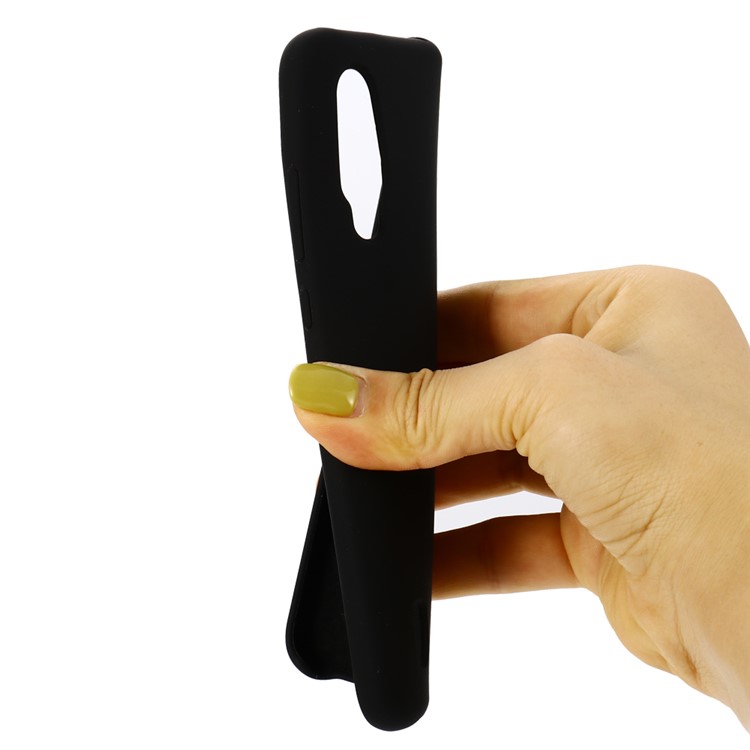 Liquid Silicone Shell for Xiaomi Mi CC9 / Mi CC9 Meitu Edition/ Mi 9 Lite - Black-4