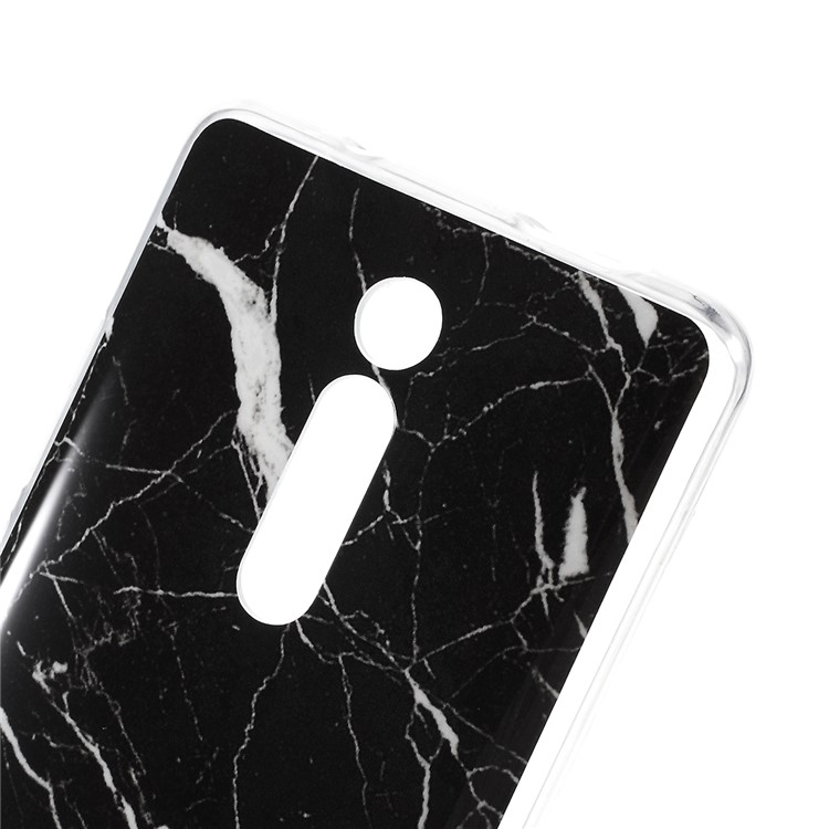 Marble Pattern IMD TPU Back Cover for Xiaomi Redmi K20/Mi 9T/Redmi K20 Pro/Mi 9T - Black-3