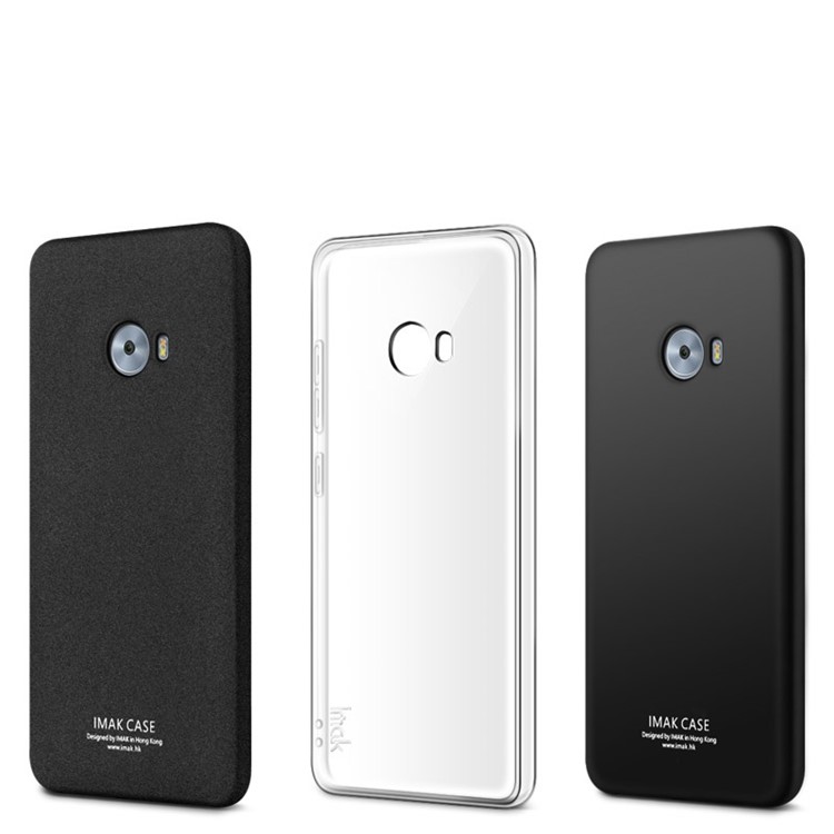 IMAK Silky Anti-scratch TPU Gel Case for Xiaomi Mi Note 2 + 3D Curved Full Screen Film - Metal Black-8