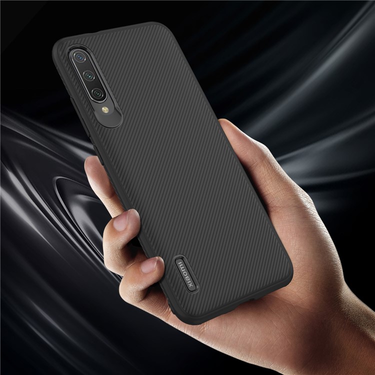 Jazz Series Twill Texture TPU Back Cover for Xiaomi Mi CC9 / Mi CC9 Meitu Edition-5