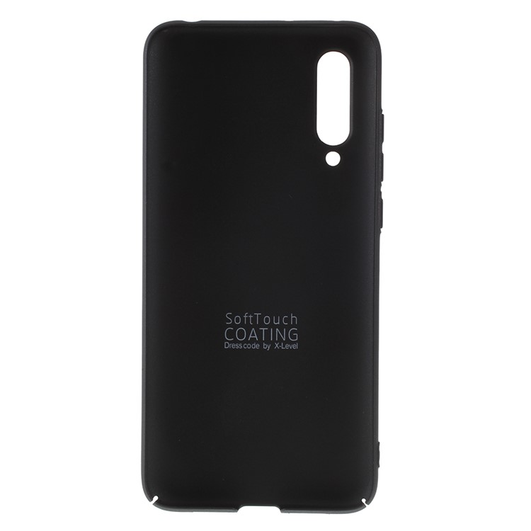 X-LEVEL Knight Series Matte Hard PC Back Phone Case for Xiaomi Mi CC9/Mi CC9 Meitu Edition - Black-4