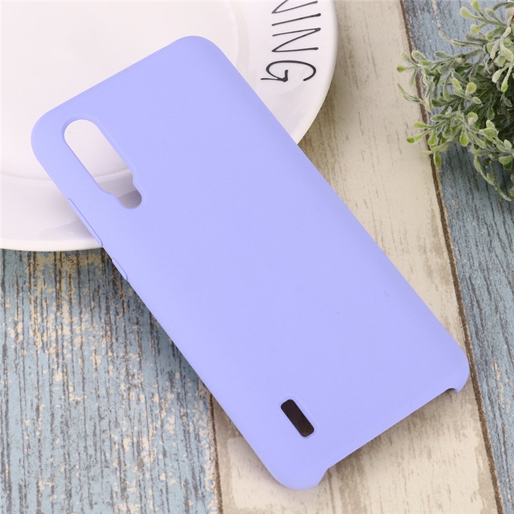 Tampa Traseira Do Telefone Do Silicone Líquido Macio Para Xiaomi Mi Cc9e / Mi A3 - Roxa-6