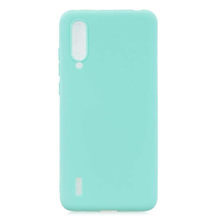 Süßigkeiten Farbe Soft TPU -telefonabdeckung Für Xiaomi mi Cc9e/mi A3 - Baby Blau-2