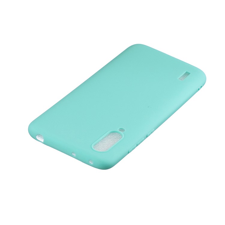 Süßigkeiten Farbe Soft TPU -telefonabdeckung Für Xiaomi mi Cc9e/mi A3 - Baby Blau-4