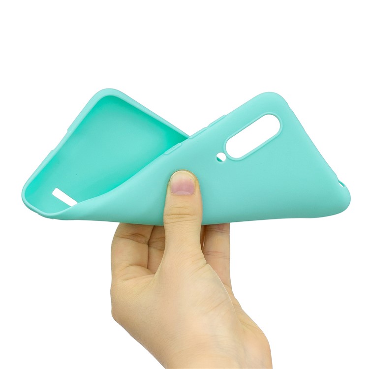 Tampa Do Telefone Macio Da Cor Do Doce TPU Para O Xiaomi Mi Cc9e / Mi A3 - Bebê Azul-5