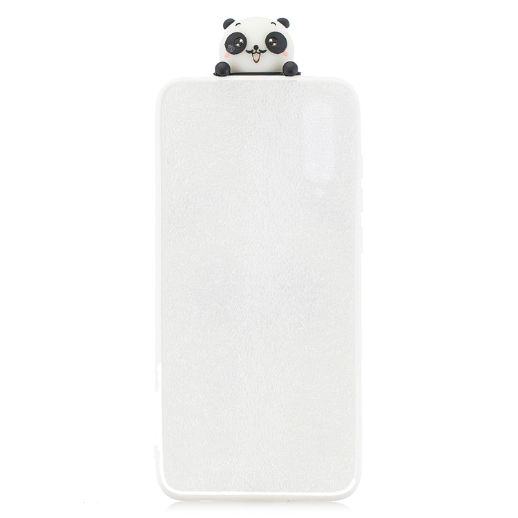 3D Animal Doll Decor Funda De Teléfono TPU Suave Para Xiaomi Mi Cc9e / Mi A3 - Panda Con Corazón-3
