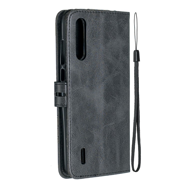 Wallet Leather Phone Cover Shell with Stand for Xiaomi Mi 9 Lite/ Mi CC9/ Mi CC9 Meitu Edition - Black-3