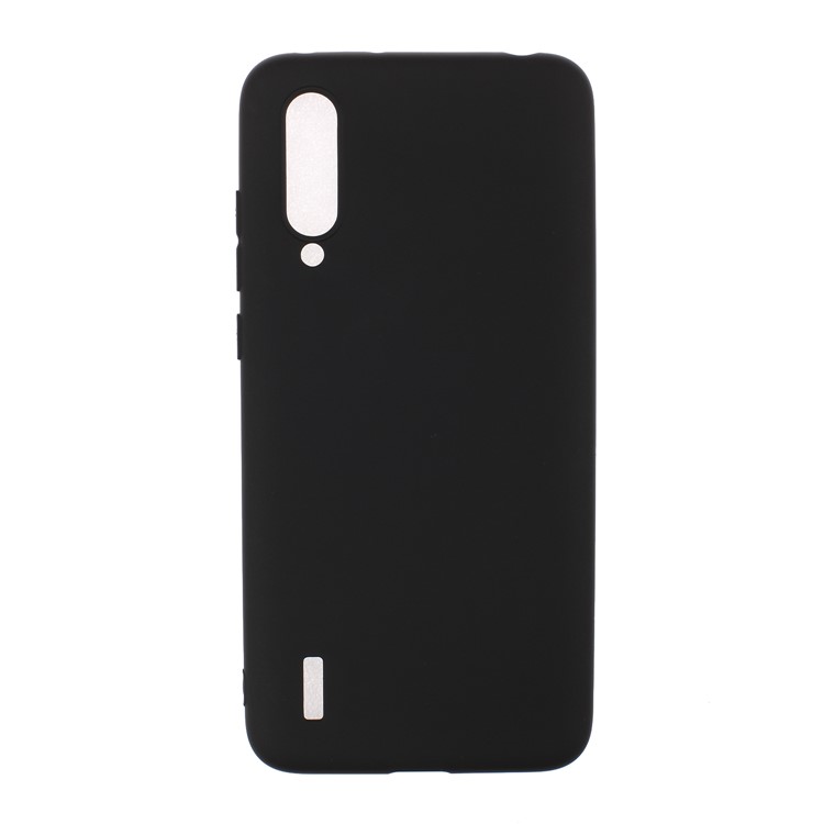 Pure Color Soft TPU Phone Case for for Xiaomi Mi CC9/Mi A3 Lite/CC9 Meitu Edition - Black-1