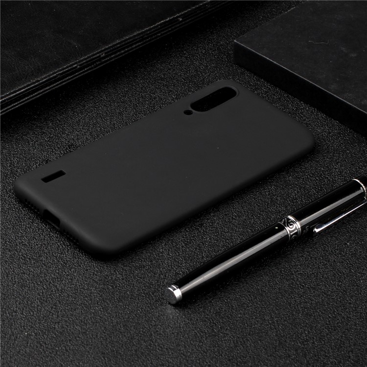 Pure Color Soft TPU Phone Case for for Xiaomi Mi CC9/Mi A3 Lite/CC9 Meitu Edition - Black-3