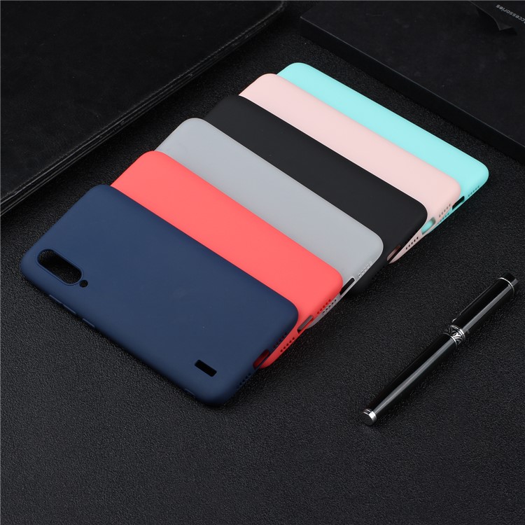 Pure Color Soft TPU Phone Case for for Xiaomi Mi CC9/Mi A3 Lite/CC9 Meitu Edition - Black-4