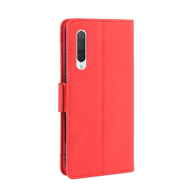 Wallet Leather Stand Phone Casing with Multiple Card Slots for Xiaomi Mi 9 - Red-5