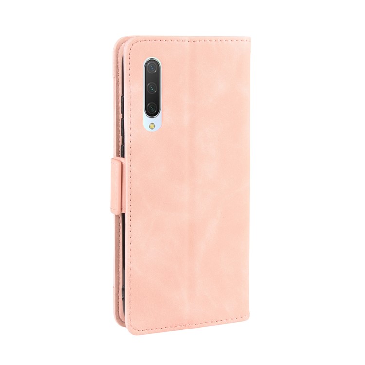 Wallet Leather Stand Phone Casing with Multiple Card Slots for Xiaomi Mi 9 - Pink-5