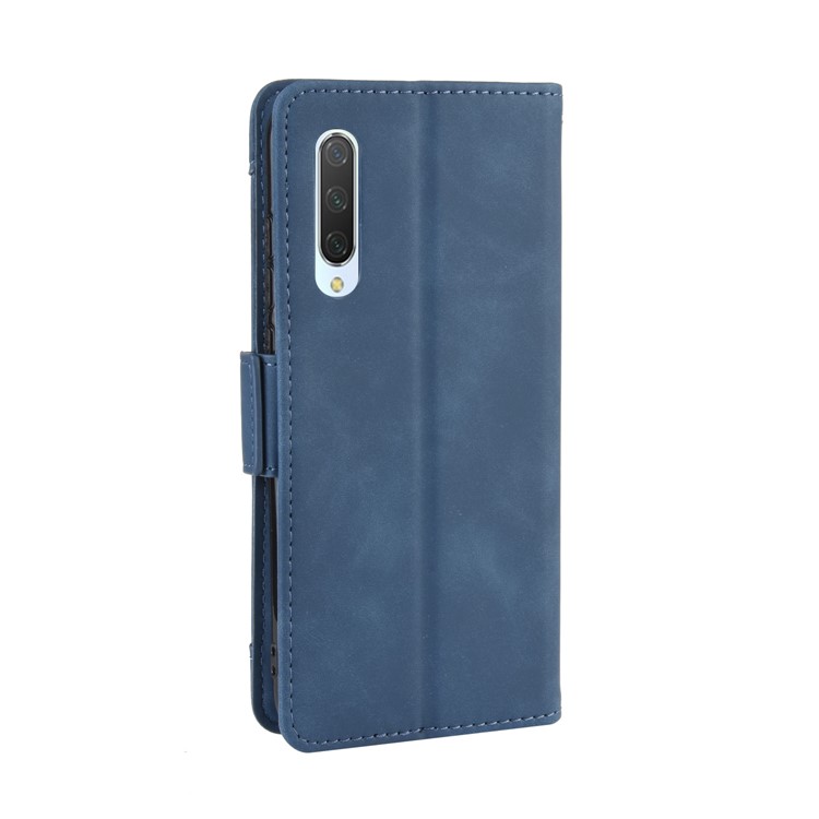 Wallet Leather Stand Phone Casing with Multiple Card Slots for Xiaomi Mi 9 - Blue-5