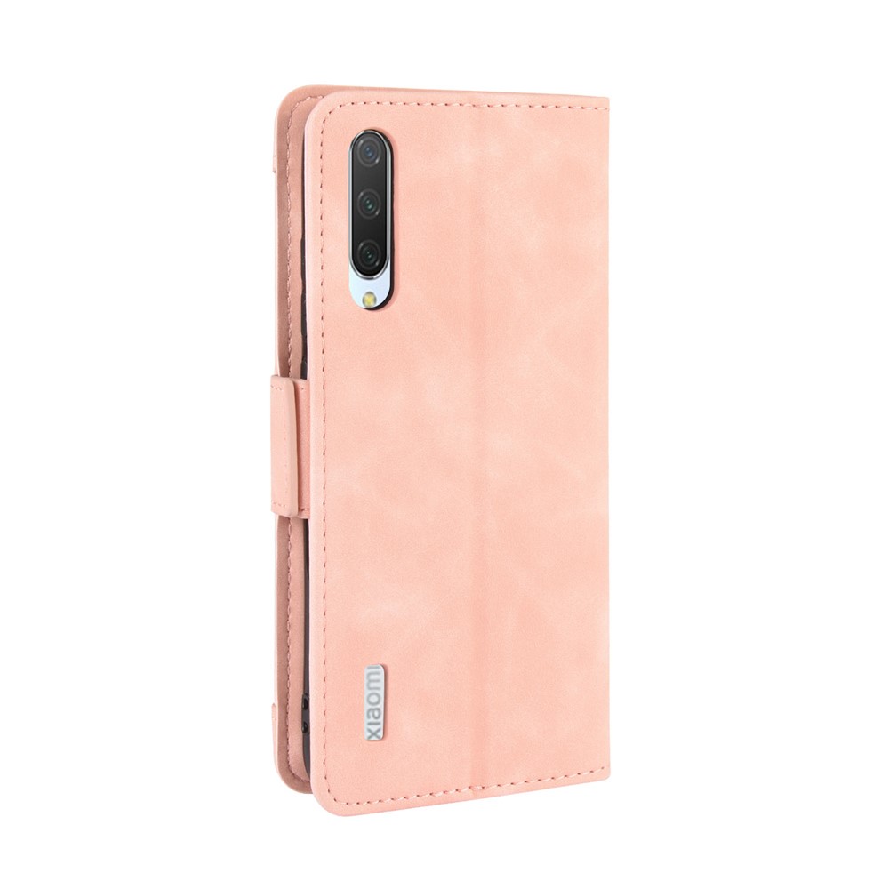 Wallet Stand Leather Phone Casing with Multiple Card Slots for Xiaomi Mi CC9e/Mi A3 - Pink-5