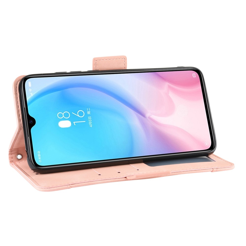 Multiple Card Slots Wallet Leather Stand Phone Casing for Xiaomi Mi 9 SE - Pink-5