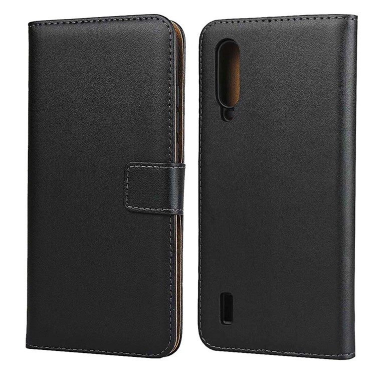 Genuine Leather Wallet Stand Phone Cover for Xiaomi Mi CC9e / Mi A3-2