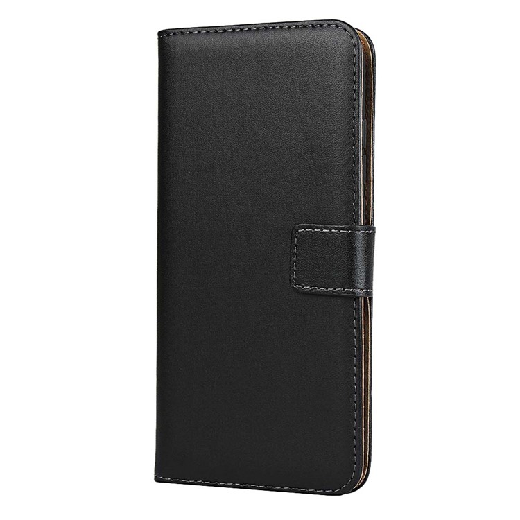 Genuine Leather Wallet Stand Phone Cover for Xiaomi Mi CC9e / Mi A3-3