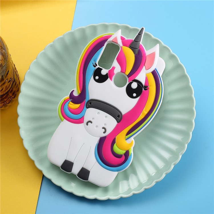 Unicorn Pattern Printing Silicone Phone Case for Xiaomi Mi A2/Mi 6/Redmi Y2/Redmi S2-2