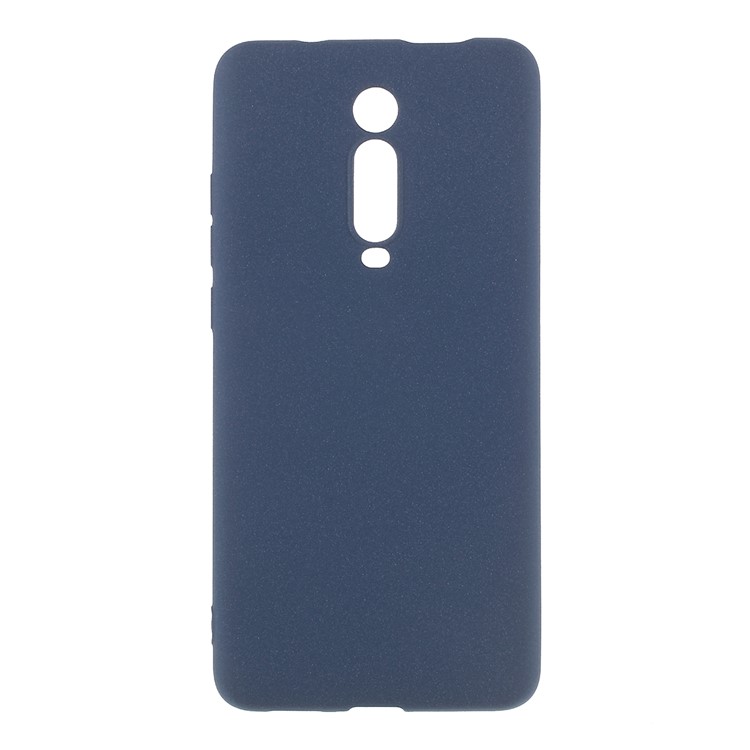 Coque En TPU Mat À Double Face Pour Xiaomi Redmi K20 / K20 Pro / Mi 9 T / Mi 9 T Pro - Bleu Foncé-1