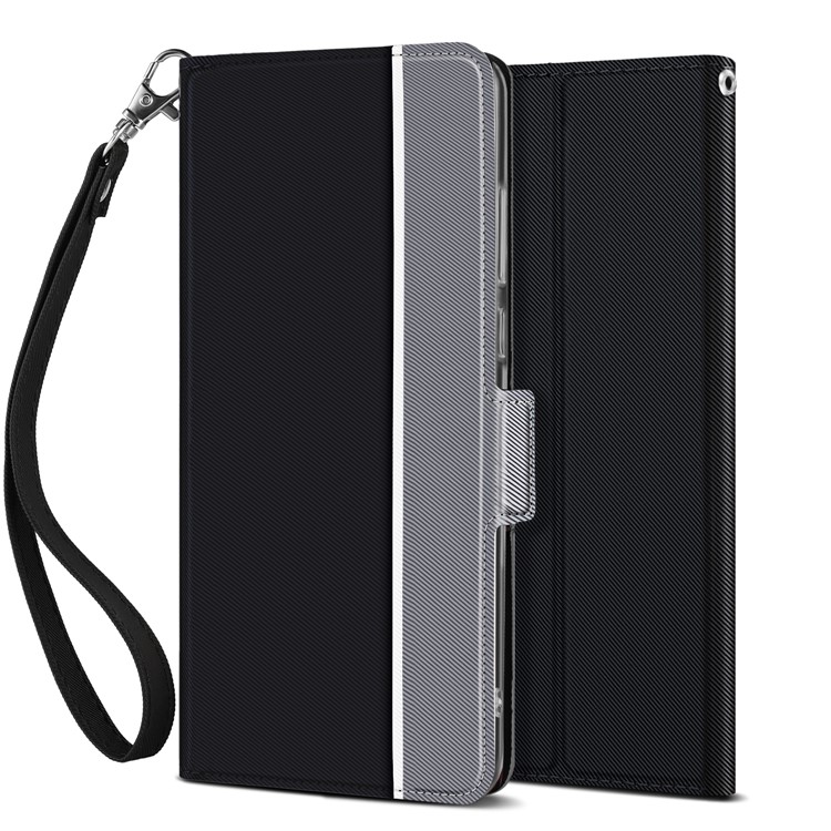 BaiYu Series Fashion Leather Stand Phone Casing with Card Slots for Xiaomi Mi CC9e/Mi A3 - Black-5