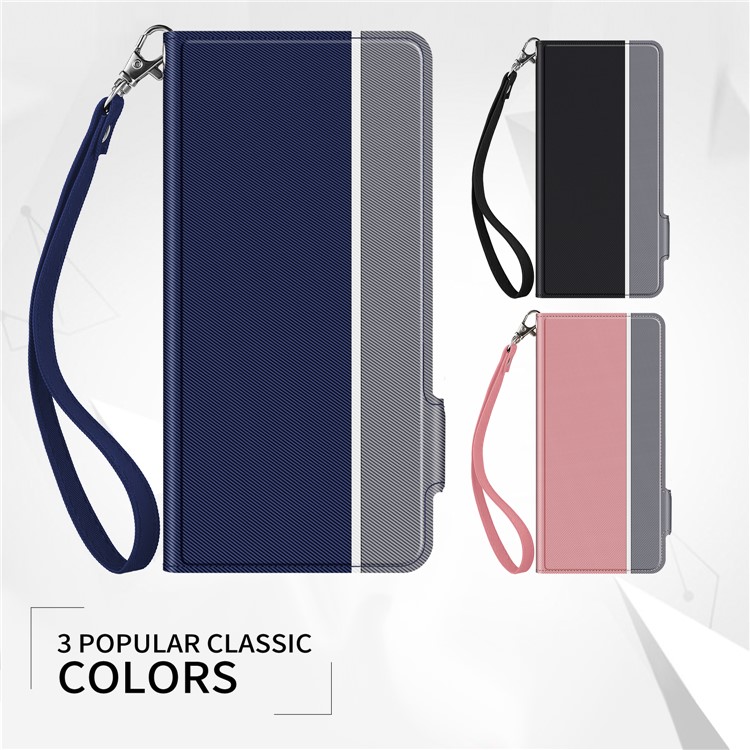 BaiYu Series Fashion Leather Stand Phone Casing with Card Slots for Xiaomi Mi CC9e/Mi A3 - Blue-10