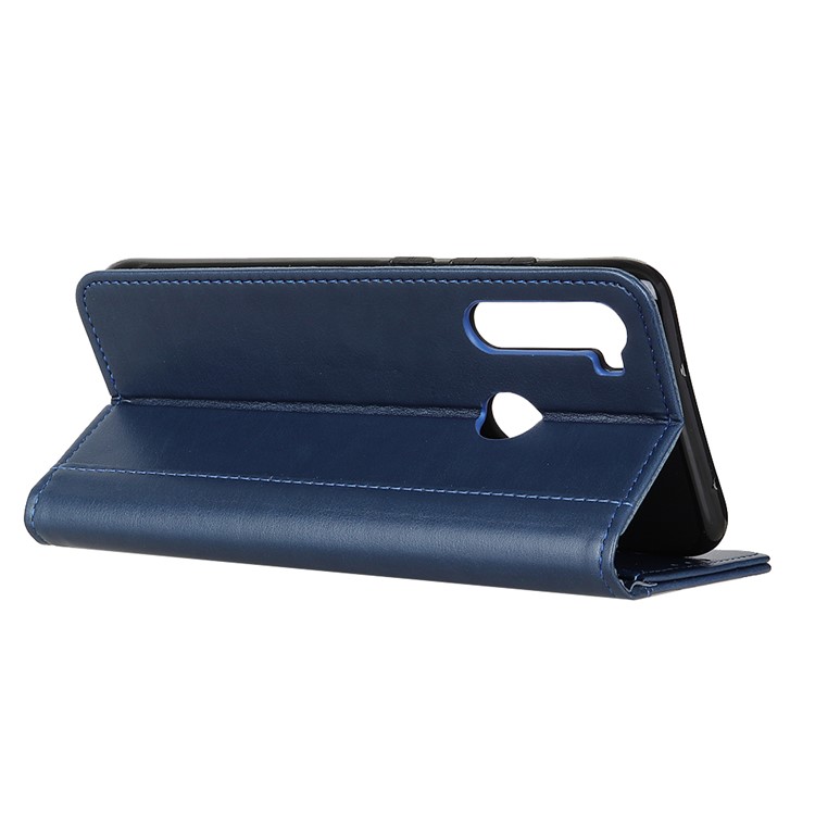 Wallet Leather Stand Casing Shell for Xiaomi Redmi Note 8 - Blue-11