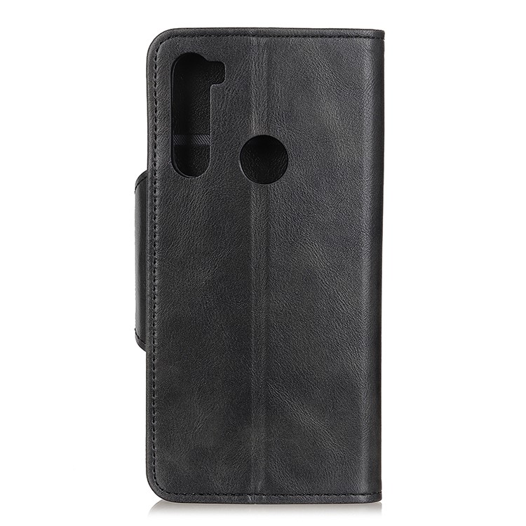 Wallet Leather Stand Phone Case for Xiaomi Redmi Note 8 - Black-10