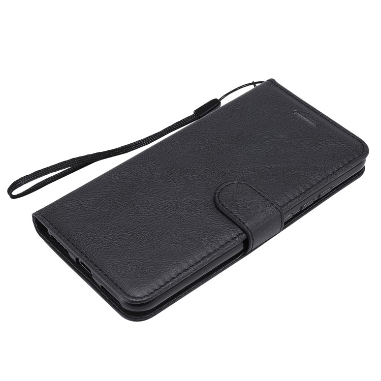 PU Leather + TPU Wallet Stand Phone Shell for Xiaomi Mi CC9e / Mi A3 - Black-5