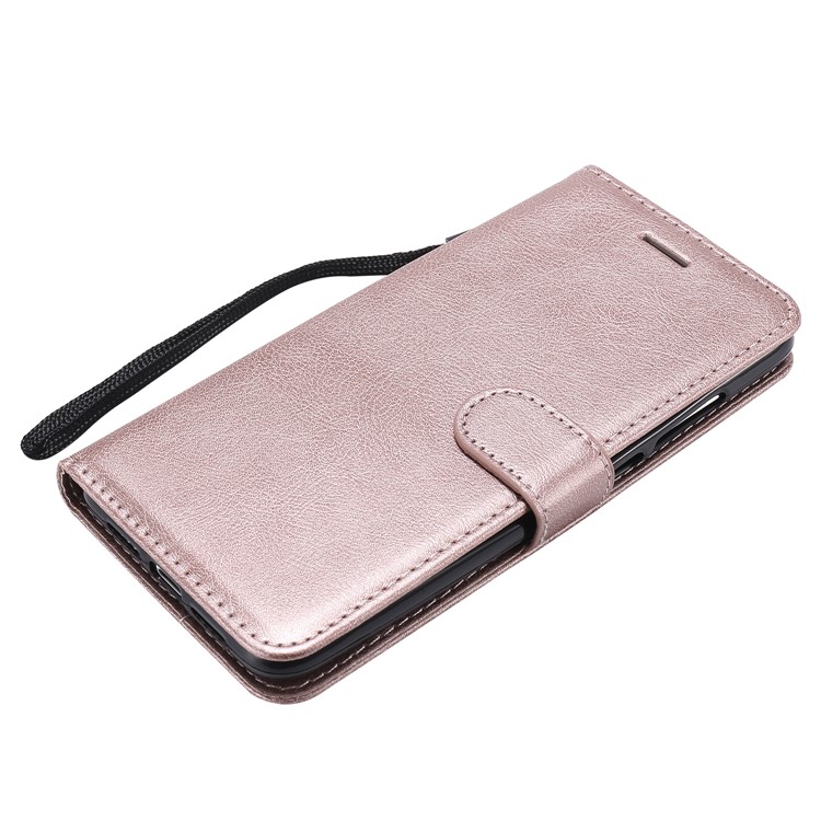 PU Leather + TPU Wallet Stand Phone Shell for Xiaomi Mi CC9 / Mi CC9 Meitu Edition / Mi 9 Lite - Rose Gold-7