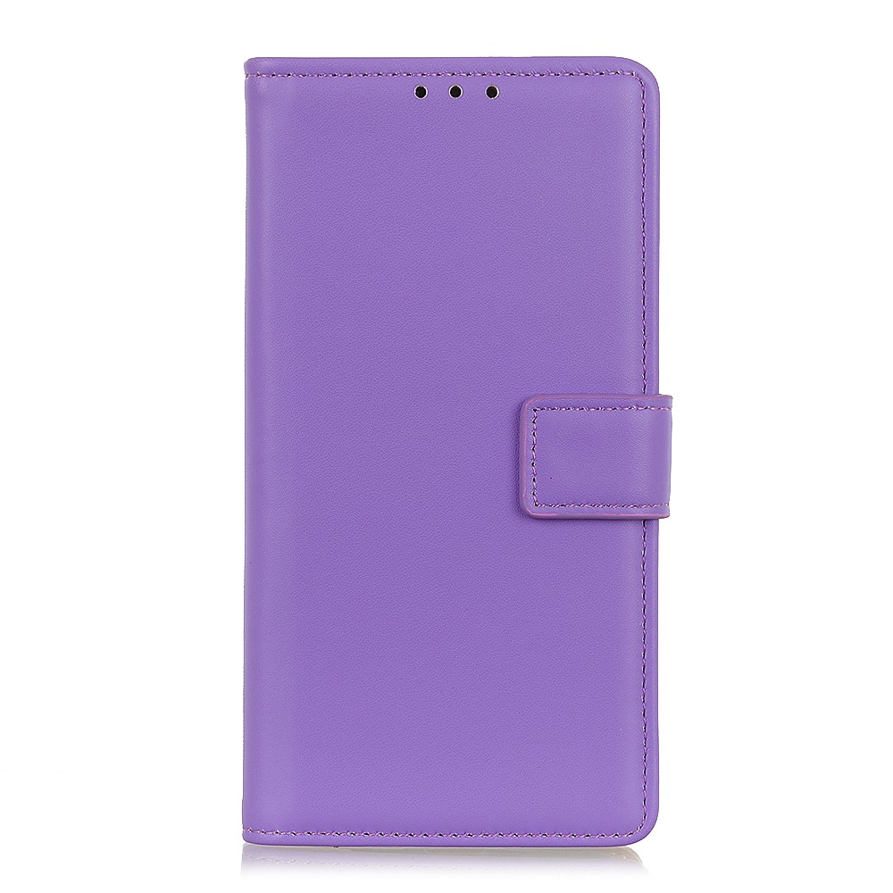 Caso de Couro da Carteira Cobrindo o Telefone de Proteção Para Xiaomi Redmi Note 8 - Roxo-2