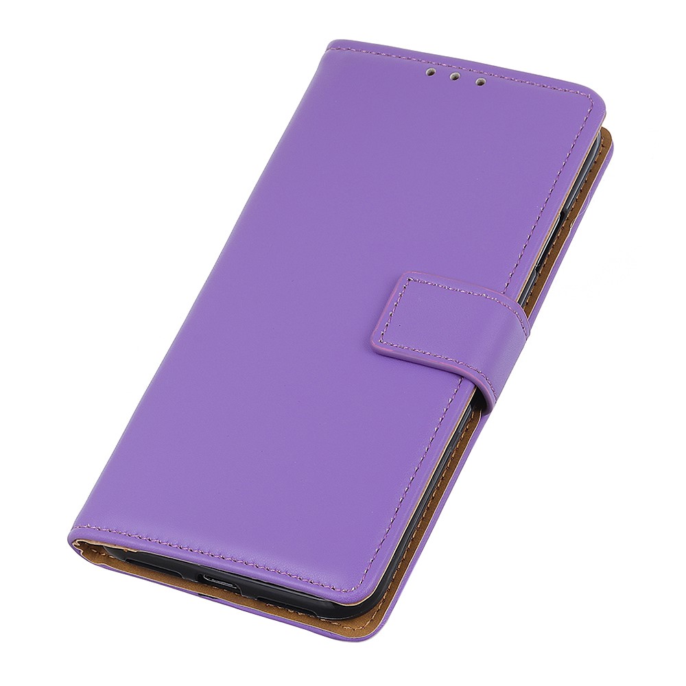 Caso de Couro da Carteira Cobrindo o Telefone de Proteção Para Xiaomi Redmi Note 8 - Roxo-4