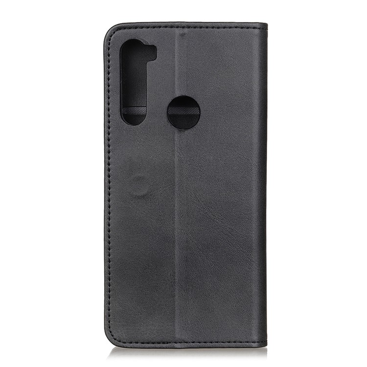 Magnetic Leather Stand Wallet Phone Shell Casing for Xiaomi Redmi Note 8 - Black-7