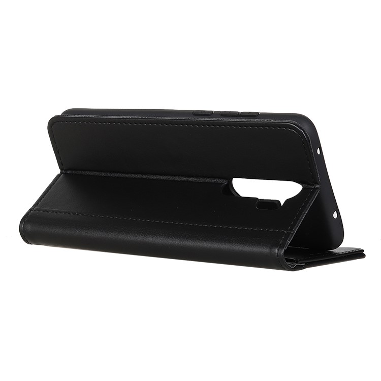 Wallet Leather Stand Cell Casing Shell for Xiaomi Redmi Note 8 Pro - Black-11