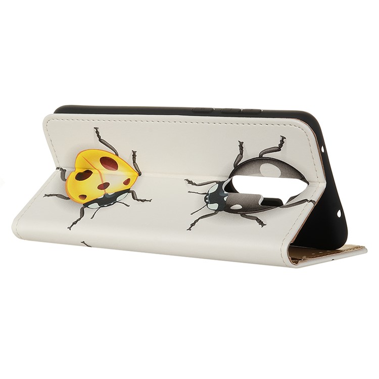 Printing PU Leather Phone Casing for Xiaomi Redmi Note 8 Pro - Ladybugs-5