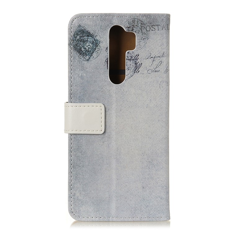 Printing PU Leather Phone Casing for Xiaomi Redmi Note 8 Pro - Cat Holding Heart-2