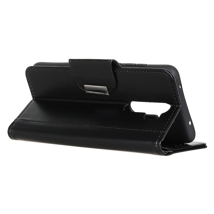 For Xiaomi Redmi Note 8 Pro Stylish PU Leather Case Shell - Black-4