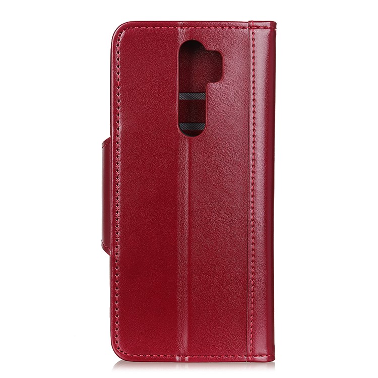 For Xiaomi Redmi Note 8 Pro Stylish PU Leather Case Shell - Red-3