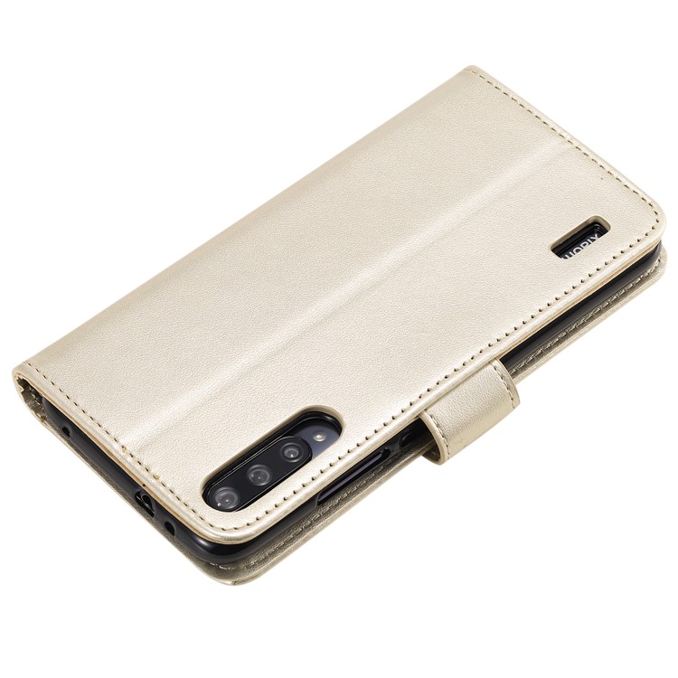 Imprint Sakura Cat Welt Wear Case Con Slot di Carte Per Xiaomi Mi Cc9e / Mi A3 - Oro