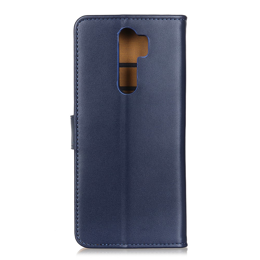Wallet Leather Stand Shell Case for Xiaomi Redmi Note 8 Pro - Dark Blue-8